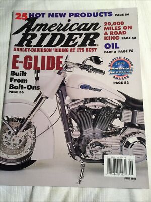 American Rider Magazineโs June 1999 Issue No.4, Excellent Condition | eBay