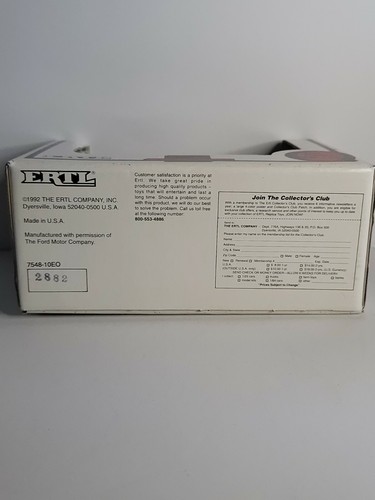 Ertl 1912 Open Cab Bank Die Cast Metal IGA Hometown Proud 1:25 Scale Coin NEW - Picture 6 of 7