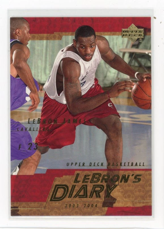 Lebron James trading card