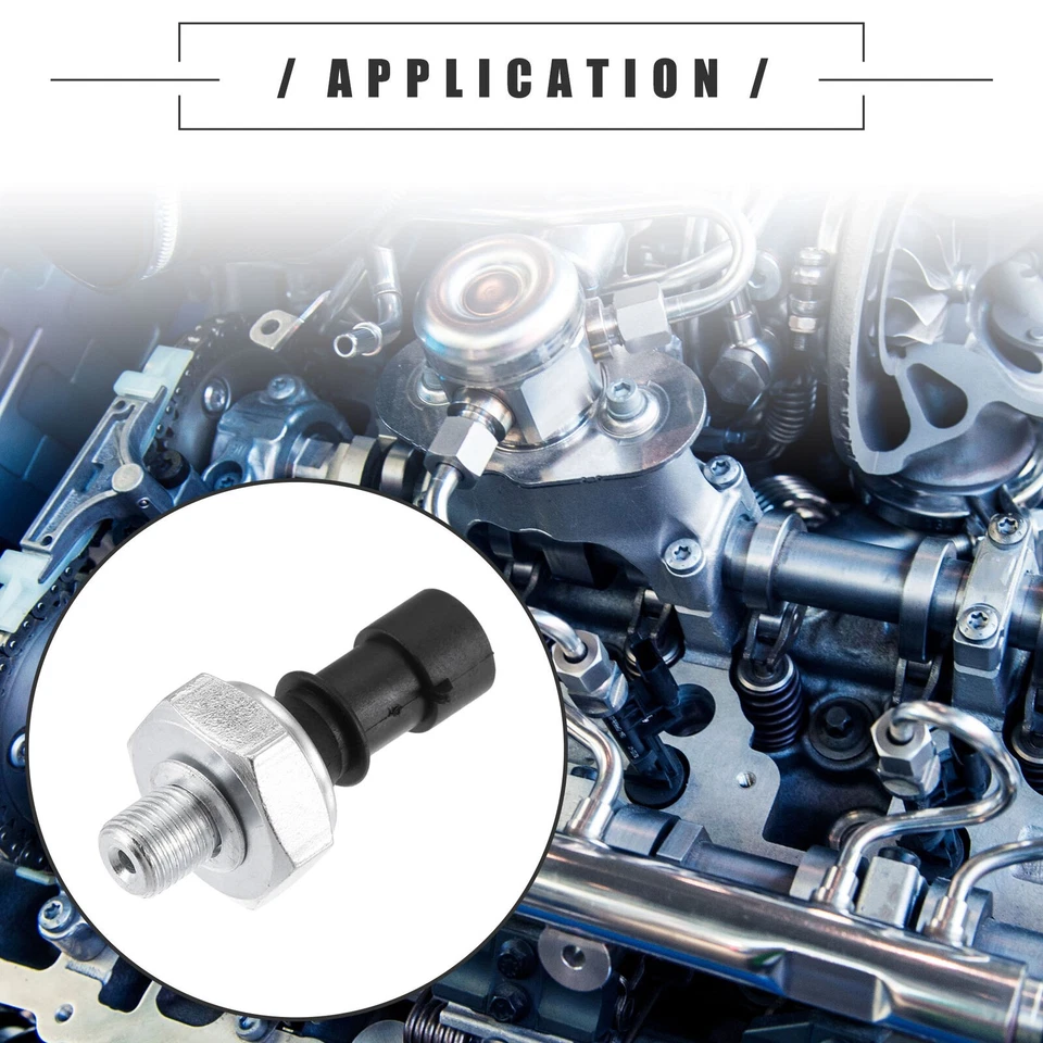 NEW Engine Oil Pressure Sensor for Chevrolet Aveo5 09-11 Plastic 55354325 Black - Image 3 of 4