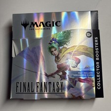 magic the gathering mtg final fantasy collector booster omega box Sleeve x80pieces ( Package Art OMEGA) Your players will step into the worlds of the beloved FINAL FANTASY RPG series sixteen mainline games  Final Fantasy Collector Booster