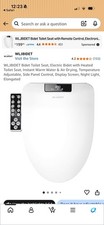WLJBIDET Bidet Toilet Seat Heated Seat w/ Remote, White Elongated WLJG4-505V-US