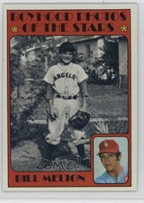 1972 Topps Boyhood Photos of the Stars Bill Melton #495 1oa8