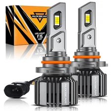 AUXBEAM 9005 HB3 LED Headlight Bulbs High Beam 6500K Bright White Conversion Kit