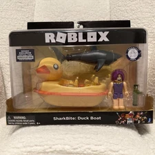 Roblox SharkBite Duck Boat Play Set With Virtual Code -New-