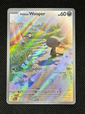 Pokémon Paldean Wooper 102/94 Phantasmal Flames Illustration Rare NM English PFL