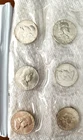 Franklin Half Dollar 90% Silver 23 Coins 1957-1963 + Coin Album Holder