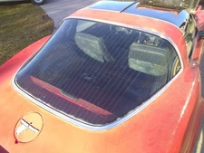 VTG OEM GM 1978-82 Corvette C3, Soft Ray Heated Rear Glass, LOF M85, Date VZ