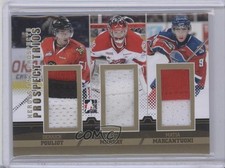 2012-13 ITG Heroes and Prospects Gold /10 Derrick Pouliot Matt Murray #PT-06 0a7