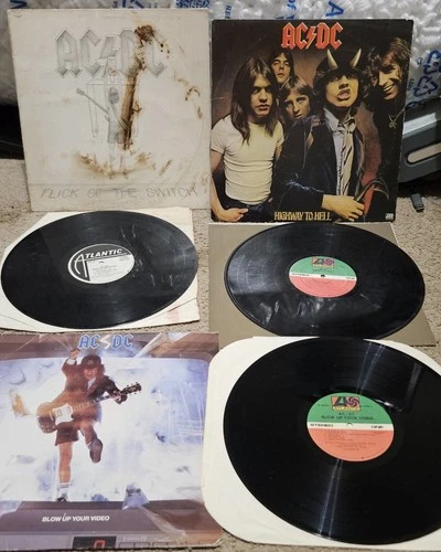 AC/DC – Vinyl Lot Of 3 Albums