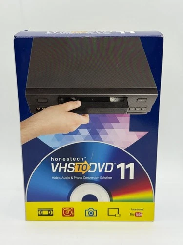 Honestech VHS To DVD 11 Video, Audio & Photo Conversion Solution 2019 *New