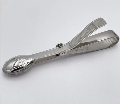 The Pampered Chef Small Double Spoon Serving Tongs #2560 Retired 6.25  EUC
