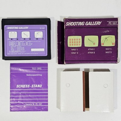 Poppy HANIMEX Arcadia PC-507 Gun Game SHOOTING STAND Shooting Gallery Cartridge
