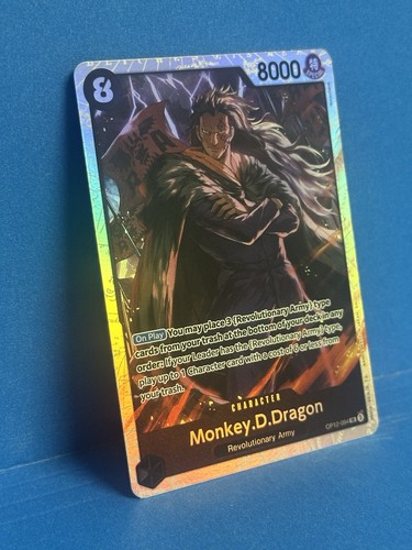 Monkey.D.Dragon OP12-094 Super Rare Legacy Of The Master One Piece Card Game - Picture 3 of 4