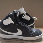 Nike Court Borough MidTop Sneakers Size 5Y USED IN GOOD CONDITION. BLACK/WHITE — photo 9