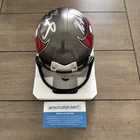 Tom Brady & Rob Gronkowski Tampa Bay Buccaneers Autographed Mini Helmet W/COA