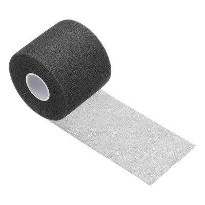 22 Yard x 2.4'' Pre Wrap Tape, Prewrap Athletic Tape for Sports, Black