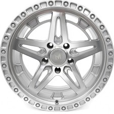 Mflow Mf02 17x9 5x5 5x127 -12 Machined Silver Wheels 17 Jeep Wrangler Rubicon