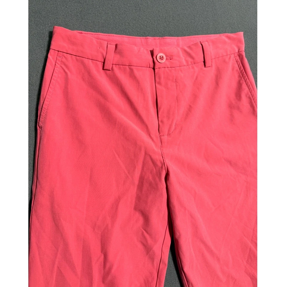 Pantalones Vineyard Vines Performance Rosa Coral Pierna Recta Juvenil Niña Talla 16 Foto 2 de 4