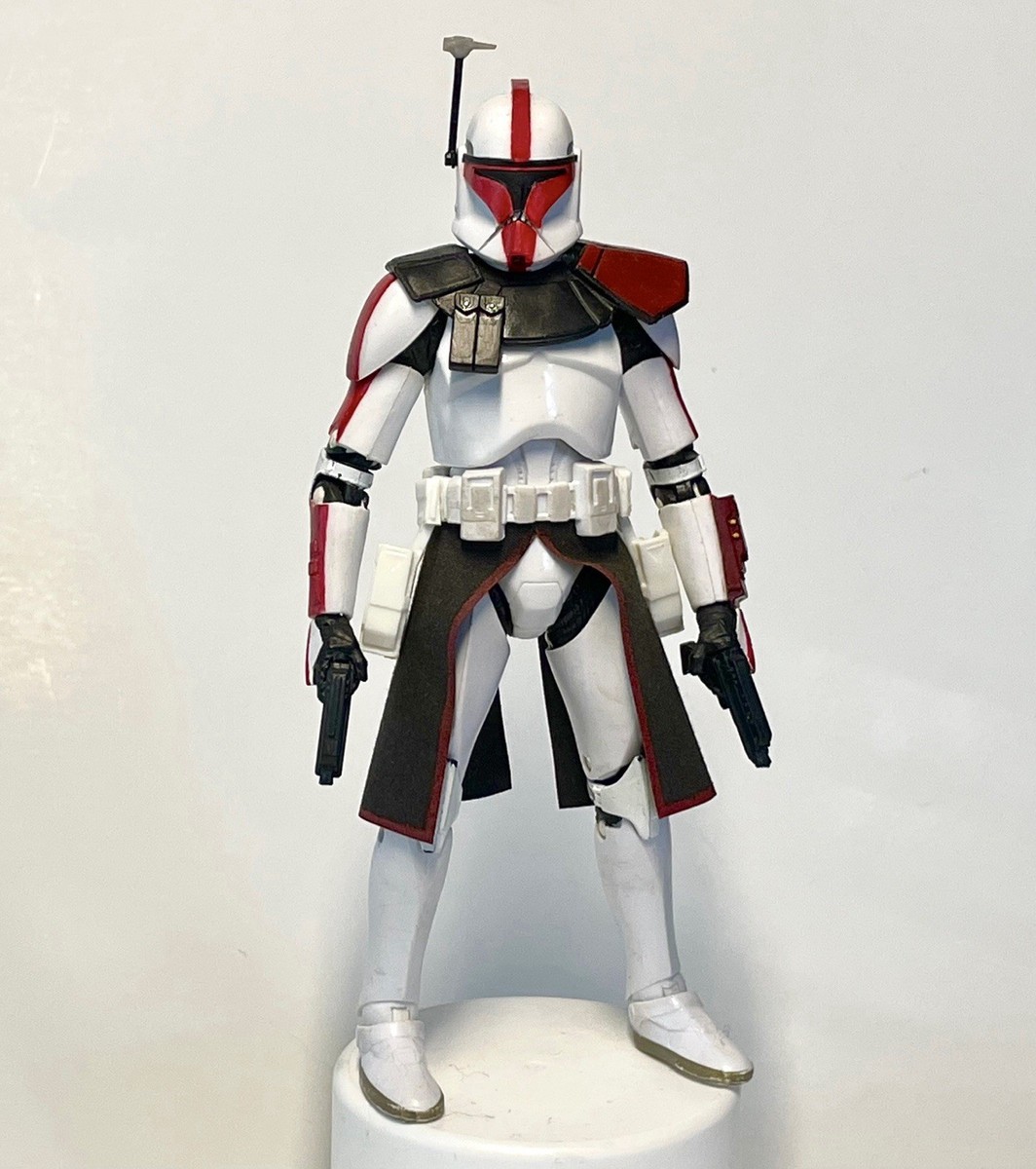 Star Wars Black Series Custom Captain Fordo Clone Trooper 6 Inch