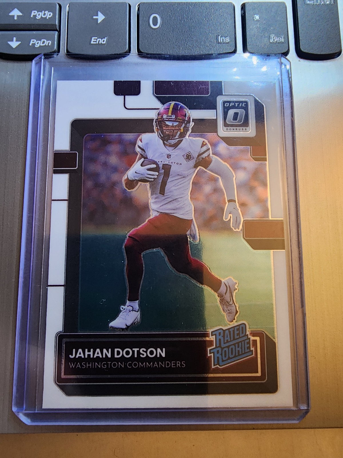 2022 Donruss Optic #210 - Jahan Dotson - Rookie RC Washington Commanders