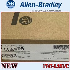 Sealed NEW PLC-AB 1747-L551 /C SLC 5/05 CPU Processor Unit Module 1747L551 US