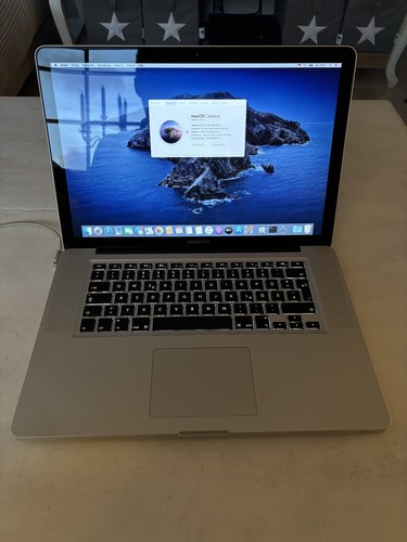 Apple MacBook Pro 15" 2012 i7 2,3GHz 8GB 250GB SSD Hi-Res 1680x1050, Akku defekt