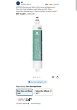 GE RPWFE Refrigerator Water Filter