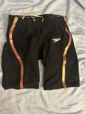 Speedo Fastskin LZR Pure Intent Size 23 Jammer Tech Suit Black Men  s