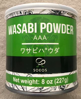Premium Wasabi Powder 8oz/227g. 21 Calories per Servings 06/2027