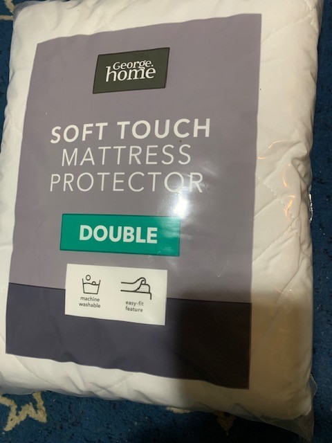 Protector de colchón doble tacto suave