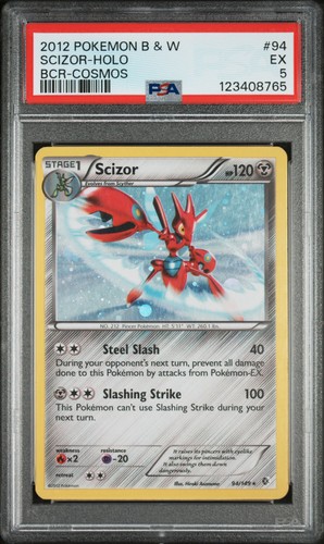 Scizor graded PSA 5 for sale on eBay