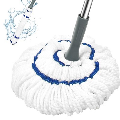 Self Wringing Floor Cleaner with 52.5 Inch Long Handle, Heavy Duty Wet Mop fo...