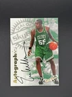 1997-98 Skybox Premium Autographics Eric Williams Auto Boston Celtics