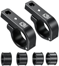 Brcovan Light Bar Mounts 2pcs Aluminum Alloy Off-road Led Black