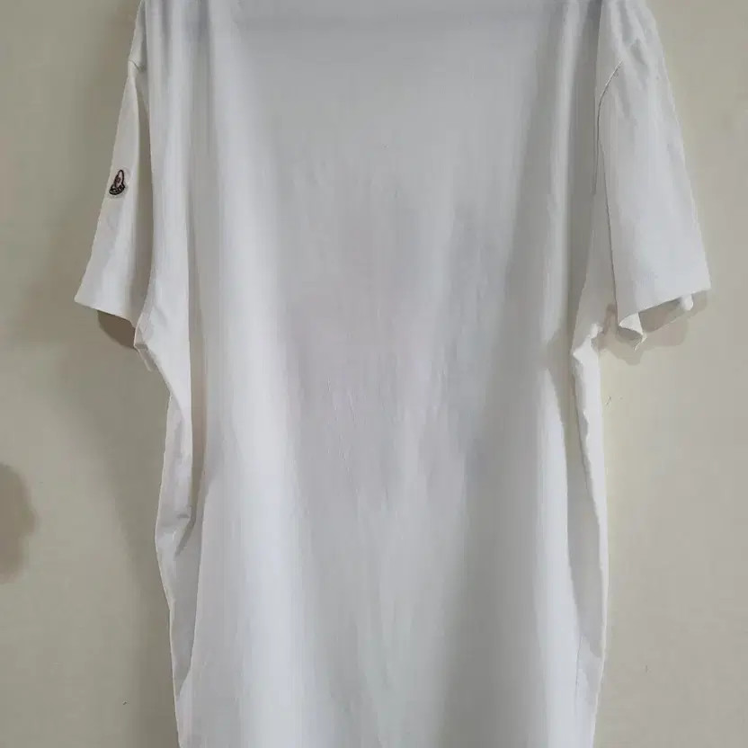 Moncler White Short Sleeve T-Shirt XL Men thumbnail 3