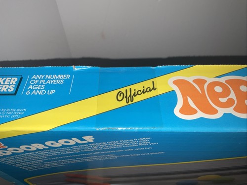 Juego de mini golf vintage 1987 NERF interior/exterior Parker Brothers - NUEVO NOS - Imagen 3 de 4