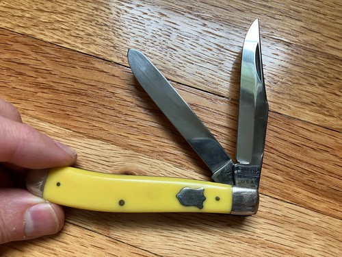 Vintage Camillus 35 Zweiklingen Taschenmesser USA