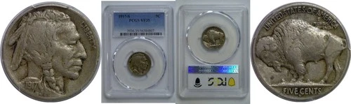 1917-S Buffalo Nickel   PCGS VF-35