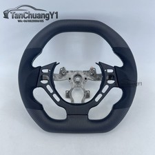 Tanchuangy1 Matte Carbon Fiber Steering Wheel For Nissan Gtr R35 09-16 In Stock