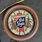 VINTAGE 1980'S OLD STYLE "ON TAP" LIGHTED SHIPS PORTHOLE BEER SIGN