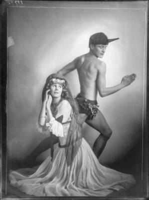 Grete Wiesenthal and Toni Birkmeyer 1922 OLD PHOTO