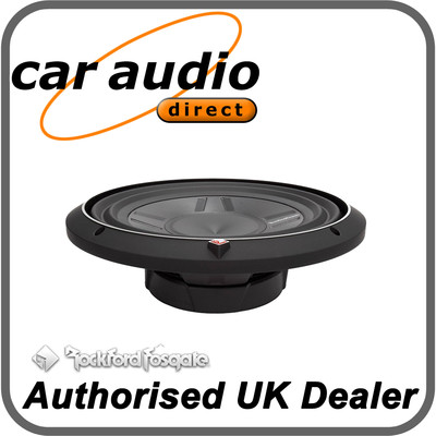 Rockford Fosgate Punch P3SD4-10 10'' 600W Qualität schmal flache Halterung Subwoofer BN