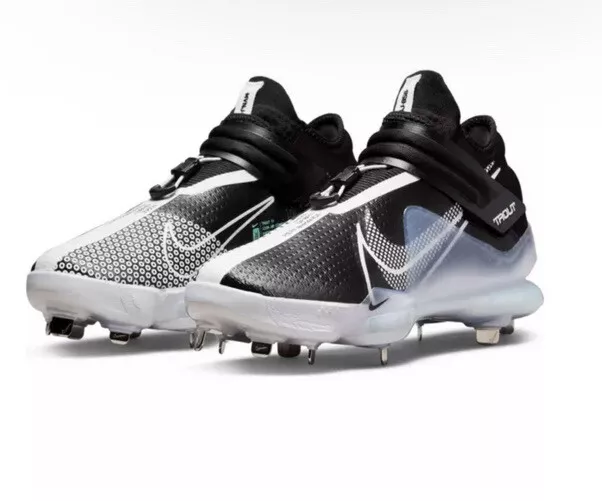 Black mike top trout cleats