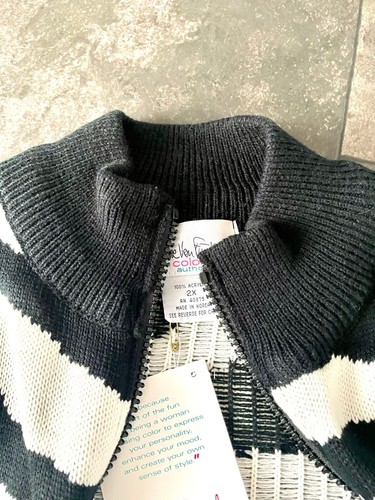 Vintage Diane Von Furstenberg Size 2x Zebra Print Jacket Woven Jacket NWT 1995 - Picture 7 of 10