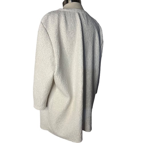 Travelers collection by Chicos 3P/US-LP16-18 White Cardigan Shacket Open Front - Picture 5 of 16
