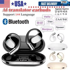 3-In-1 Smart Voice Translation Earbuds 150+ Languages Real Time Translator US