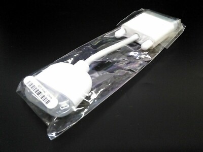 Original Apple DVI-I Stecker auf VGA-Buchse Monitor Adapter weiß Kabel Teil 603-3342