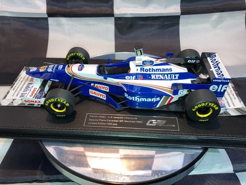 1:18 GP Replicas GPR 057B Jacques Villeneuve Williams FW18 #6 1996 - Picture 20 of 23