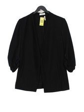 Babaton Women's Blazer S Black Polyester With Other Overcoat